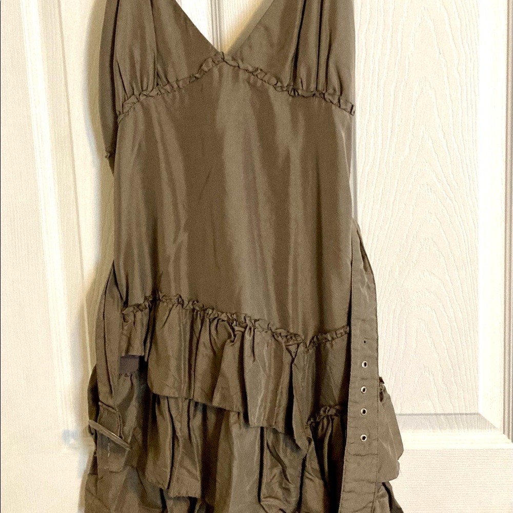 Bebe Silk Shitake Cocktail Party dress